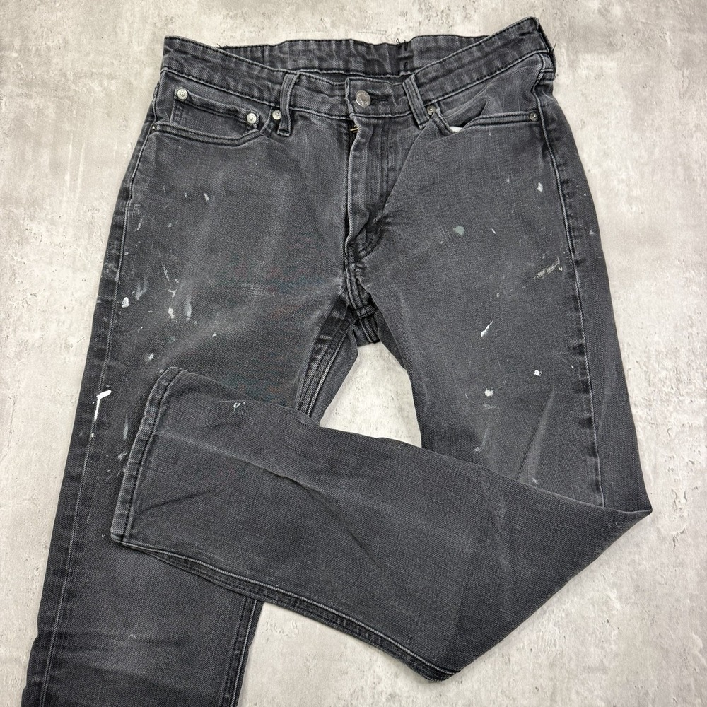 Levis 511 Commuter Jeans Slim Fit Men's 32x30 Stretch Dark Denim Cycling Work